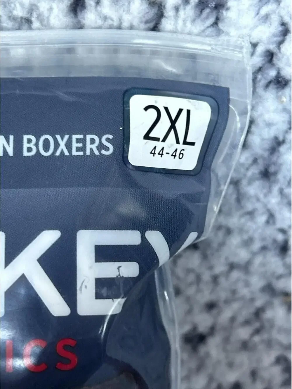Jockey Classics Woven Boxers 3 Pack Cotton Blend Full Cut XXL 44-46 NIP